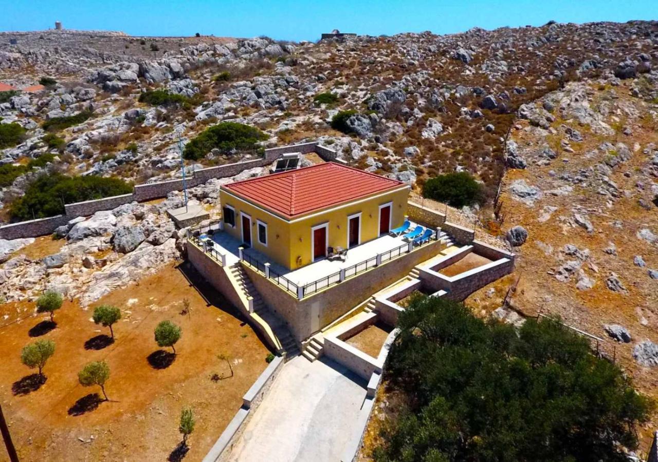 Villa Cassandra Chalki Town Esterno foto